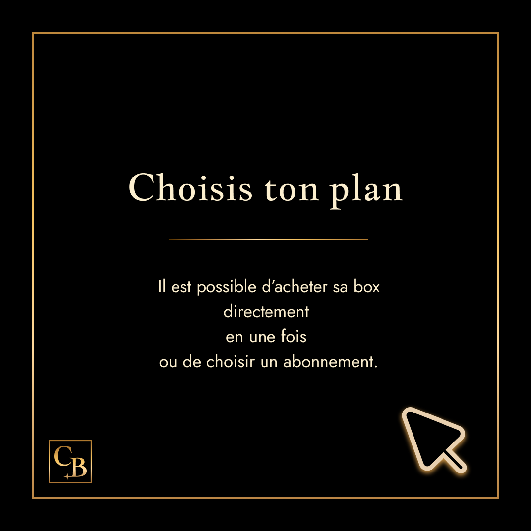 choisis ton plan box